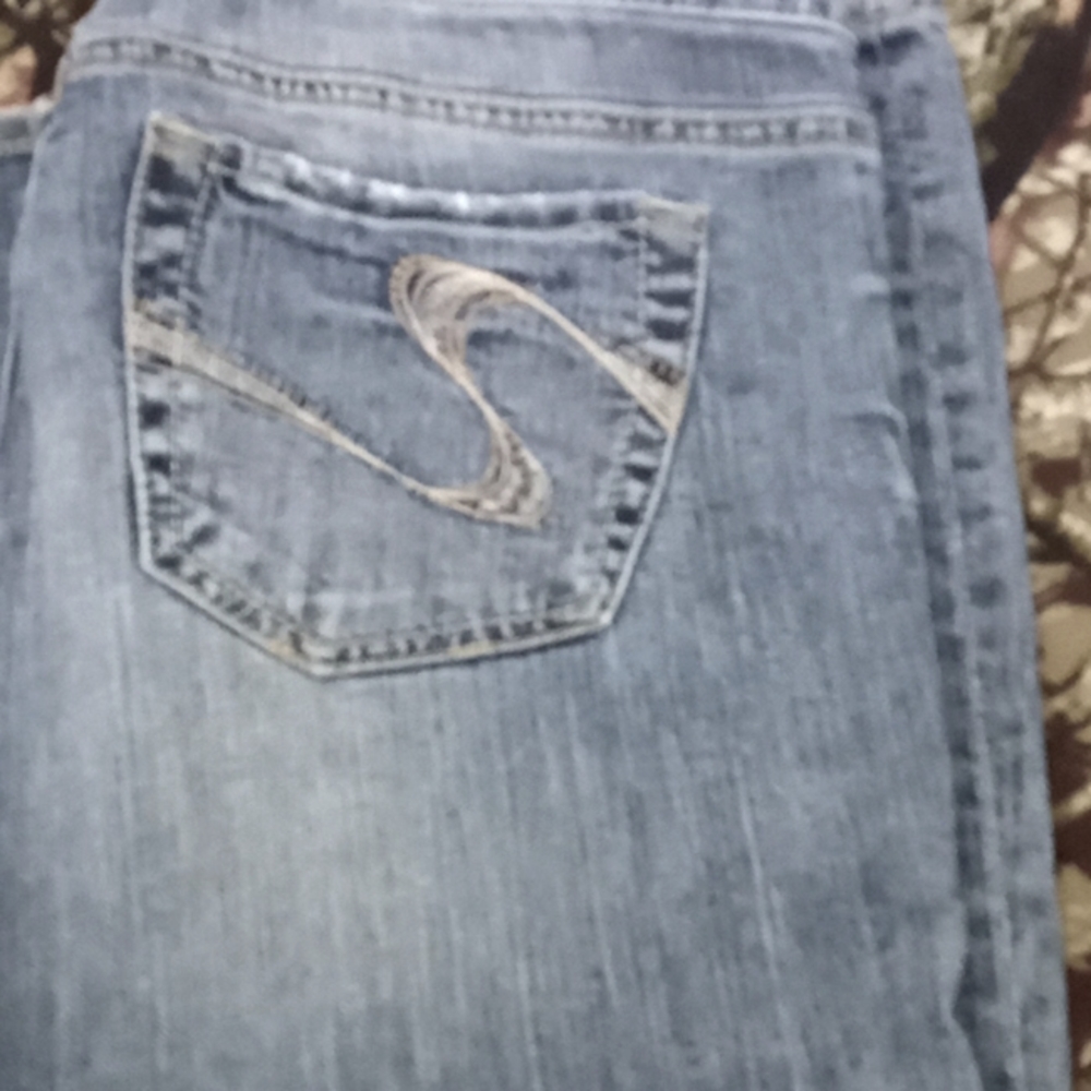 Silver jeans